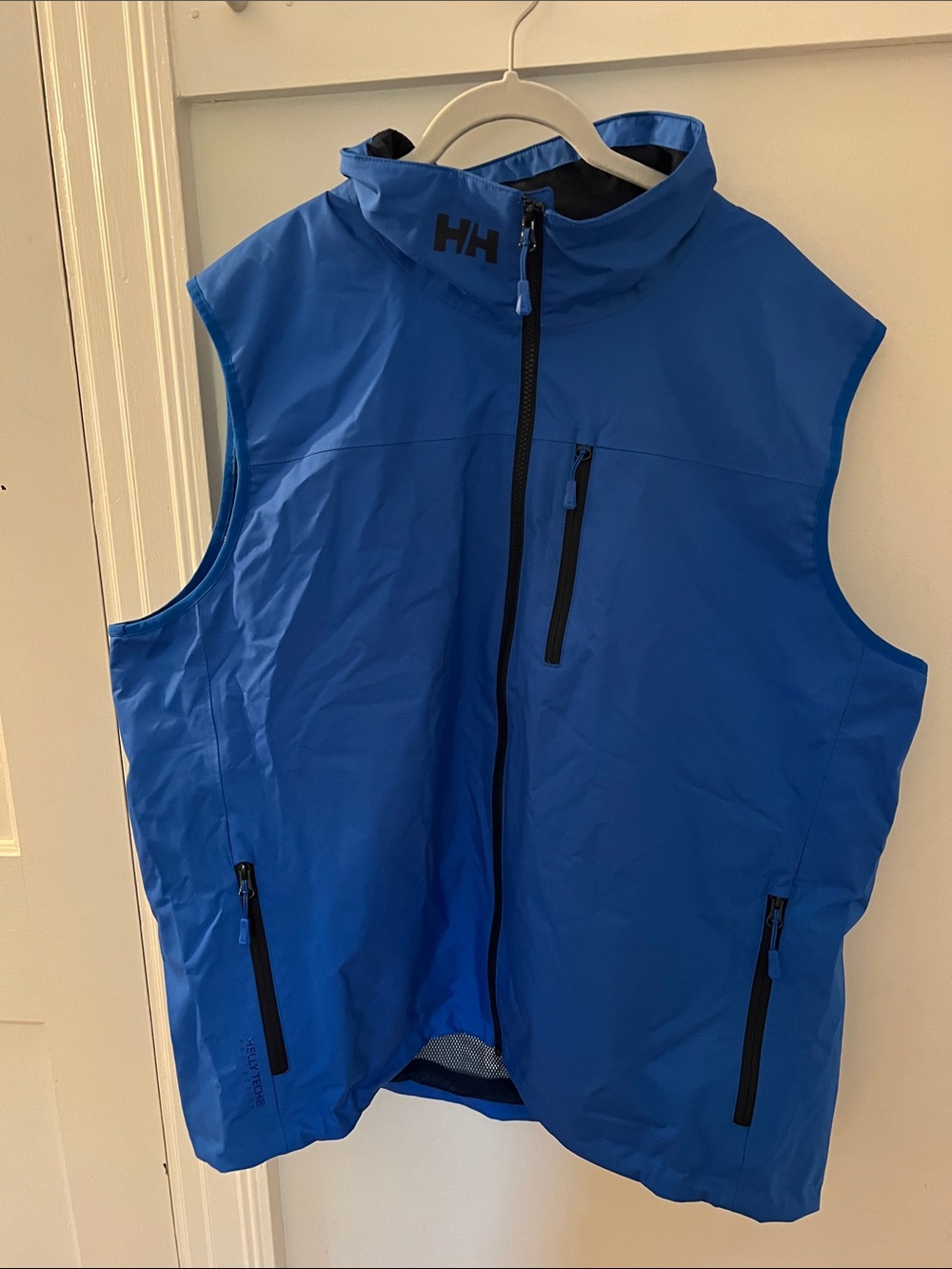 Helly Hansen Bright Blue Waterproof Crew Vest 2.0